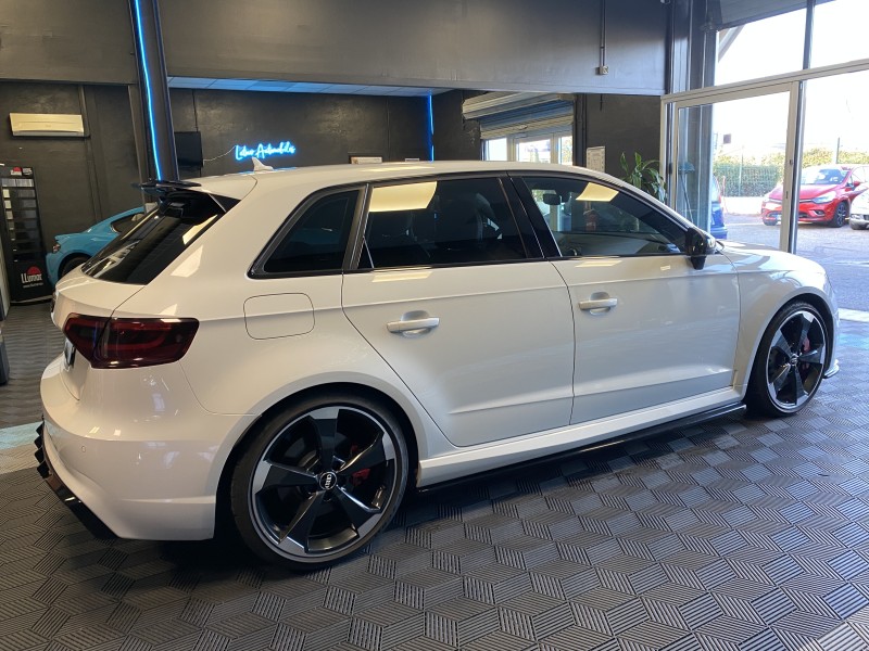 AUDI RS3 2016 BLANCHE D'OCCASION VERS SANARY DANS LE VAR