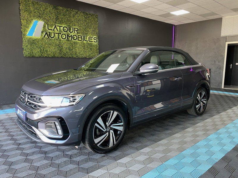 VW T-ROC CABRIOLET R-LINE 150CV EN VENTE VERS BANDOL DANS LE VAR