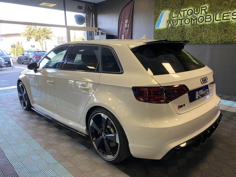 AUDI RS3 2016 BLANCHE D'OCCASION VERS SANARY DANS LE VAR