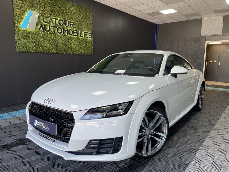 AUDI TT Quattro S-LINE 2.0 TFSI 230CV S-tronic en vente a six fours les plages dans le var
