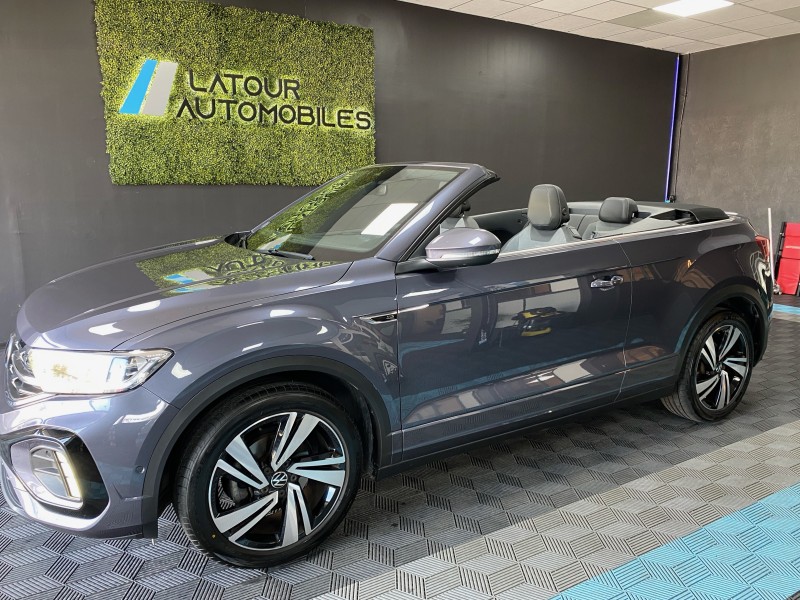 VW T-ROC CABRIOLET R-LINE 150CV EN VENTE VERS BANDOL DANS LE VAR